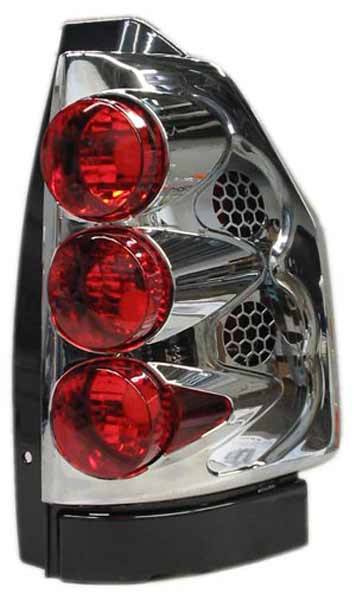 I-Tech - I-Tech Chrome Euro Taillights - 03GE2002TLA