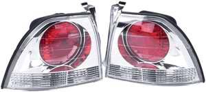Matrix - Euro Taillights with Red Reflector - 2PC - 404141TLR