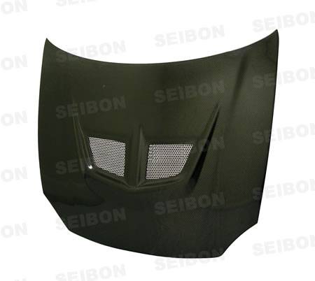 Seibon - Honda Del Sol Seibon EVO Style Carbon Fiber Hood - HD9397HDDS-EVO