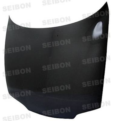 Seibon - Mazda MX6 Seibon OEM Style Carbon Fiber Hood - HD9397MZMX6-OE