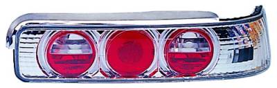In Pro Carwear - Acura Integra 2DR IPCW Taillights - Crystal Eyes - Crystal Clear - 1 Pair - CWT-106C2
