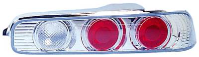 In Pro Carwear - Acura Integra 2DR IPCW Taillights - Crystal Eyes - Crystal Clear - 1 Pair - CWT-107C2