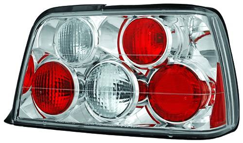 In Pro Carwear - BMW 3 Series 4DR IPCW Taillights - Crystal Eyes - Crystal Clear - 1 Pair - CWT-202C2