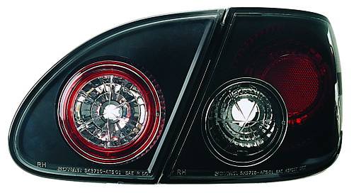 In Pro Carwear - Toyota Corolla IPCW Taillights - Crystal Eyes - 4PC - CWT-2031B2