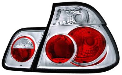 In Pro Carwear - BMW 3 Series 4DR IPCW Taillights - Crystal Eyes - Crystal Clear - 1 Pair - CWT-205C2
