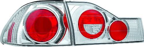 In Pro Carwear - Honda Accord 4DR IPCW Taillights - Crystal Eyes - 4PC - CWT-712C2