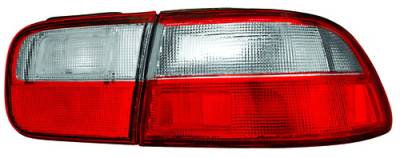 In Pro Carwear - Honda Civic 2DR & 4DR IPCW Taillights - Crystal Eyes - 1PC - CWT-727R