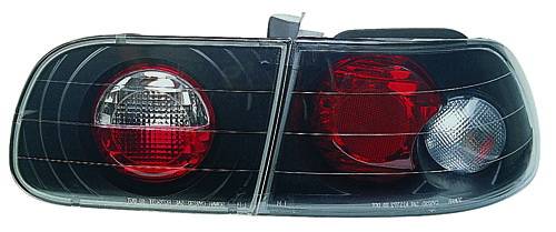 In Pro Carwear - Honda Civic HB IPCW Taillights - Crystal Eyes - 1PC - CWT-728B2