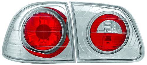 In Pro Carwear - Honda Civic 4DR IPCW Taillights - Crystal Eyes - 1PC - CWT-733C4