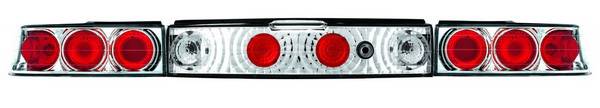 In Pro Carwear - Honda CRX IPCW Taillights - Crystal Eyes - 1PC - CWT-734C2