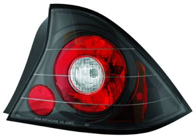 In Pro Carwear - Honda Civic 2DR IPCW Taillights - Crystal Eyes - 1 Pair - CWT-736B2