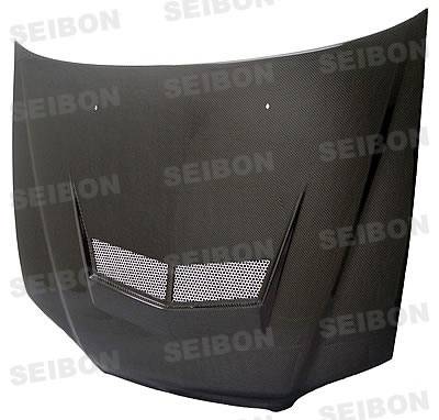 Seibon - Honda Accord 2DR Seibon XT Style Carbon Fiber Hood - HD9802HDAC2D-XT