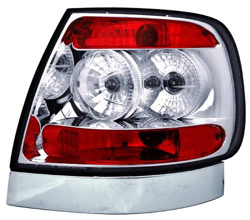 In Pro Carwear - Audi A4 IPCW Taillights - Crystal Eyes - Crystal Clear - 1 Pair - CWT-8301C2