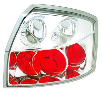In Pro Carwear - Audi A4 IPCW Taillights - Crystal Eyes - Crystal Clear - 1 Pair - CWT-8303C2