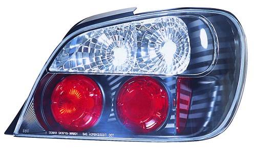 In Pro Carwear - Subaru WRX IPCW Taillights - Crystal Eyes - 1 Pair - CWT-850B2
