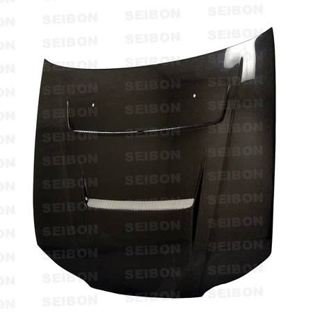 Seibon - Nissan Silvia Seibon DV Style Carbon Fiber Hood - HD9901NSS15-DV
