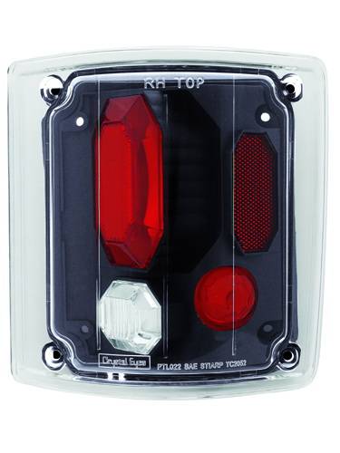 In Pro Carwear - Chevrolet CK Truck IPCW Taillights - Crystal Eyes - 1 Pair - CWT-CE302CB