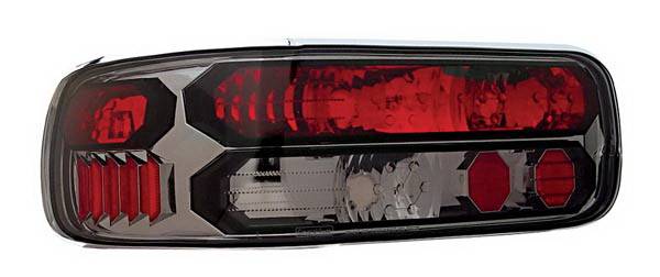 In Pro Carwear - Chevrolet Caprice IPCW Taillights - Crystal Eyes - Black Trim - 1 Pair - CWT-CE316CS