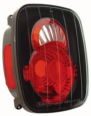 In Pro Carwear - Jeep Wrangler IPCW Taillights - Crystal Eyes - 1 Pair - CWT-CE407CB