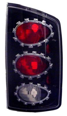 In Pro Carwear - Dodge Ram IPCW Taillights - Crystal Eyes - 1 Pair - CWT-CE408CB