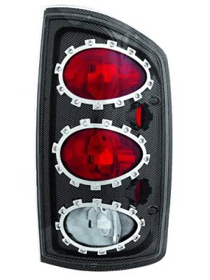 In Pro Carwear - Dodge Ram IPCW Taillights - Crystal Eyes - 1 Pair - CWT-CE408CF