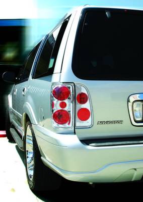 In Pro Carwear - Lincoln Navigator IPCW Taillights - Crystal Eyes - 1PC - CWT-CE524C