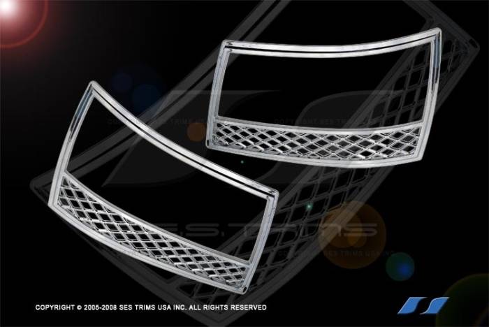 SES Trim - Chevrolet Tahoe SES Trim ABS Chrome Headlight Trim - HL102