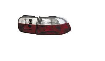 Matrix - Red and Clear Taillights - Pair - MTX-09-4002-ER