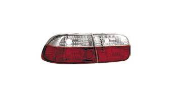 Matrix - Red and Clear Taillights - Pair - MTX-09-4005-ER
