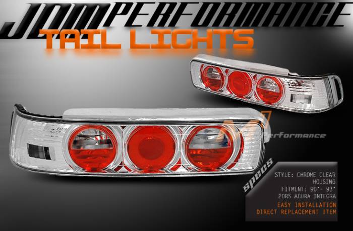 JKL - JDM Euro Chrome Clear Taillights