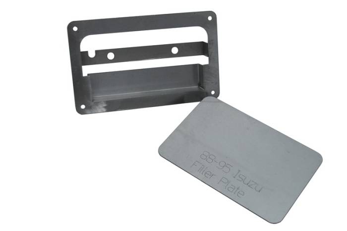Hot Rod Deluxe - Isuzu Pickup Hot Rod Deluxe Tailgate Handle Relocator Kit with Filler Plate - HR171