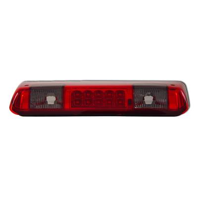 MotorBlvd - FORD F150 NEW STYLE LED 3RD BRAKE LIGHT RED/SMOKE