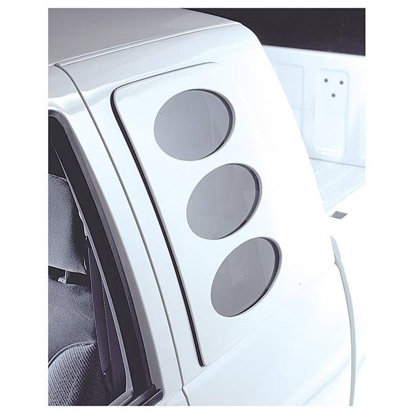V-Tech - Ford F150 V-Tech Sidewinder Window Cover - Oval Style - 3231