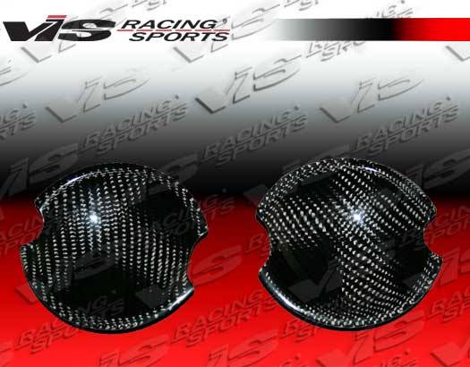VIS Racing - Mini Cooper VIS Racing OEM Style Carbon Fiber Door Handle Covers - 02BMMC2DOE-045C