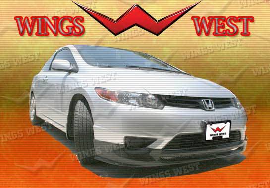 Wings West - Honda Civic Wings West Type R Concept Complete Body Kit - 4PC - 490195
