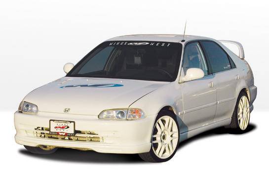 VIS Racing - Honda Civic 4DR VIS Racing Racing Series Complete Body Kit - 4PC - 890141