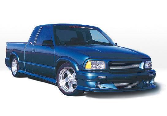 VIS Racing - Chevrolet S10 VIS Racing Custom Full Body Kit with OEM Bumper - 890161