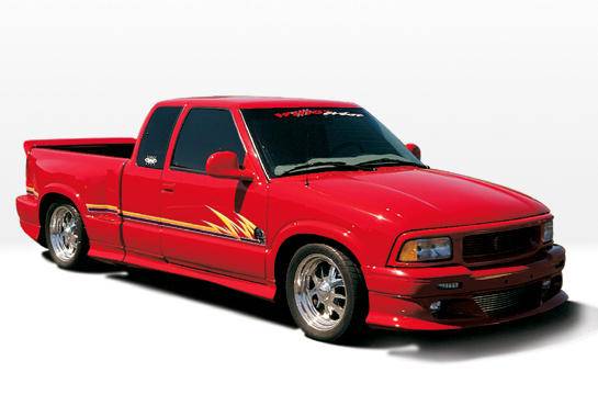 VIS Racing - Chevrolet S10 VIS Racing Custom Full Body Kit with OEM Bumper - 890162