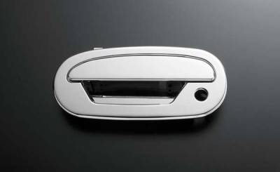 All Sales - All Sales Billet Door Handle Left Side with Lock and Right Side without Lock - 501
