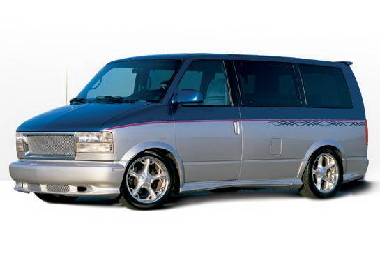 Wings West - Chevrolet Astro Wings West W-Type Complete Body Kit - 4PC - 890215