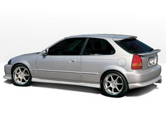 Wings West - Honda Civic HB Wings West Racing Series Complete Body Kit - 4PC - 890217