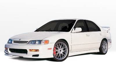 Wings West - Honda Accord 4DR Wings West W-Type Complete Body Kit - 4PC - 890267