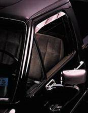 AVS - Ford F-Series AVS Ventshade Deflector - Stainless - 2PC - 12067