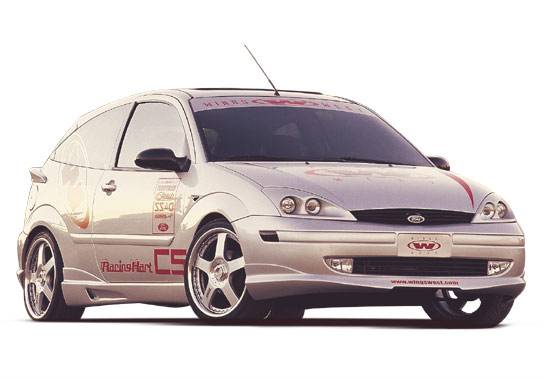 VIS Racing - Ford Focus ZX3 VIS Racing W-Type Complete Body Kit - 4PC - 890385