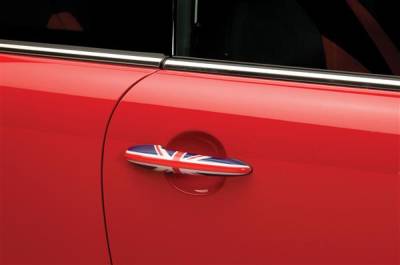 Putco - Mini Cooper Putco Door Handle Covers - Union Jack - 400525