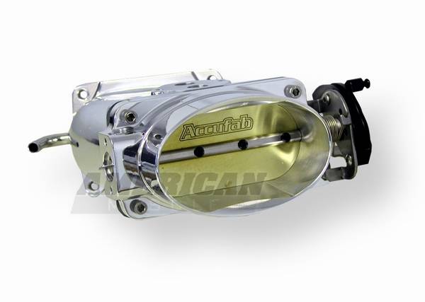 Accufab - Ford Mustang Accufab Throttle Body & Power Inlet - Polished - 15007