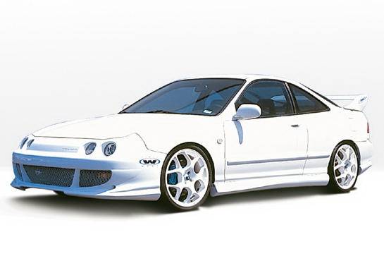 Wings West - Acura Integra 2DR Wings West Bigmouth Complete Body Kit - 4PC - 890494