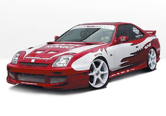 VIS Racing - Honda Prelude VIS Racing Avenger Complete Body Kit - 4PC - 890548