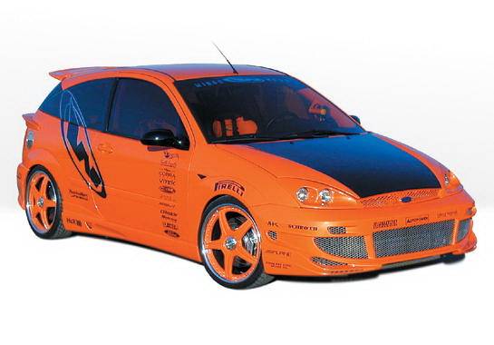 Wings West - Ford Focus ZX3 Wings West Avenger Complete Body Kit - 4PC - 890553