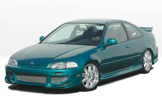 VIS Racing - Honda Civic 2DR VIS Racing Avenger Complete Body Kit - 4PC - 890583